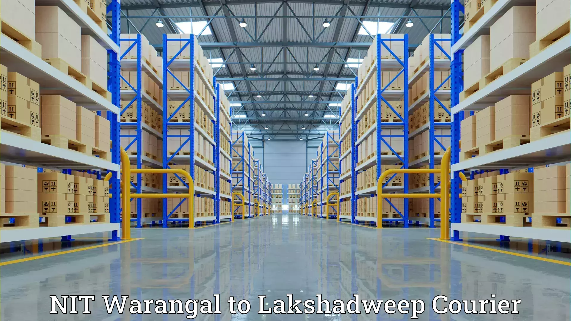 Reliable furniture transport NIT Warangal to Lakshadweep