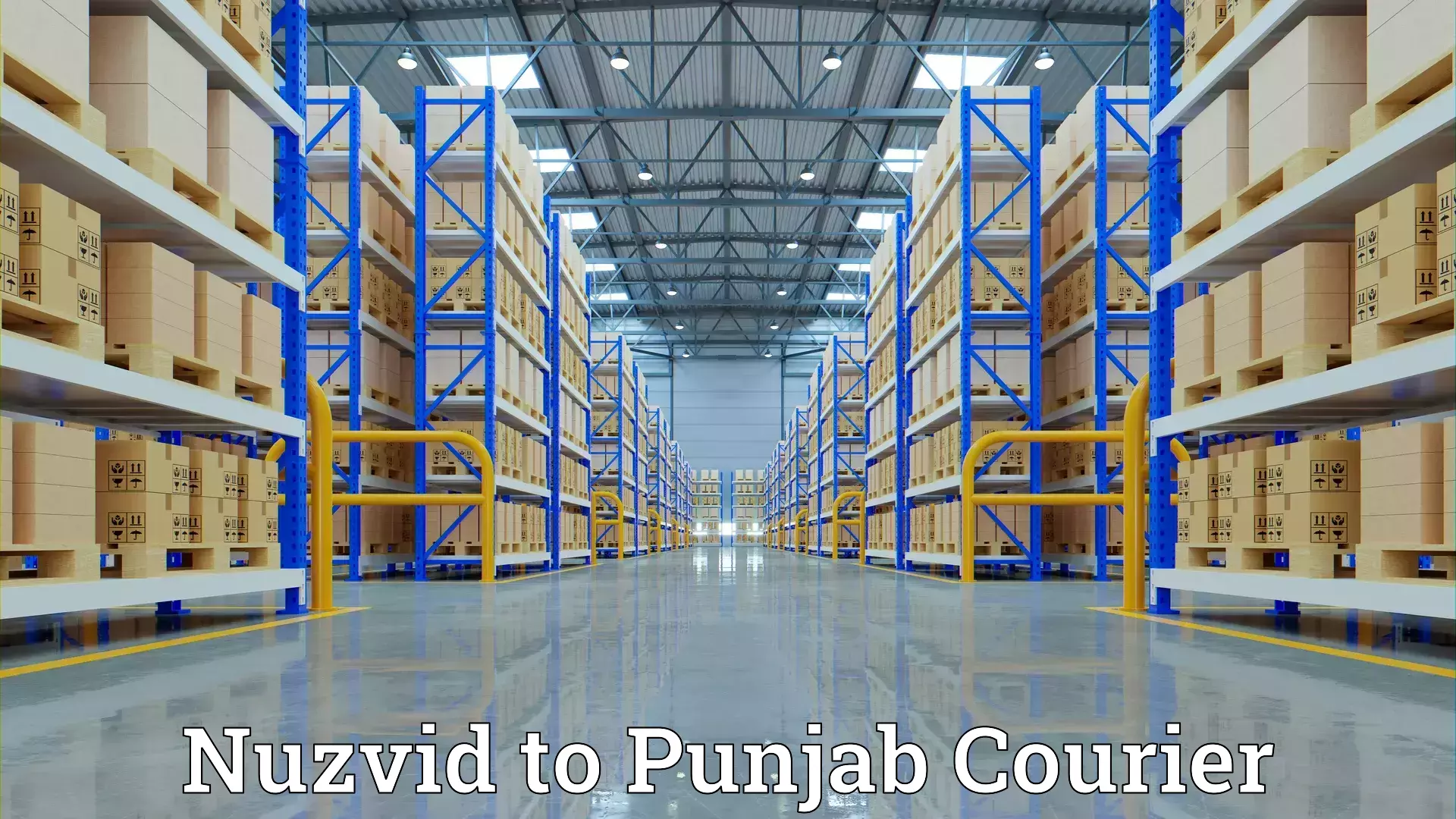 Household logistics services Nuzvid to Sri Hargobindpur