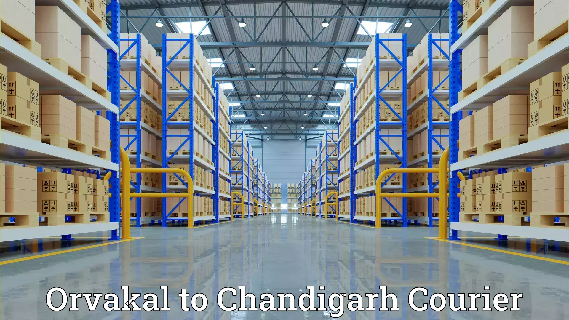 Nationwide household relocation Orvakal to Chandigarh