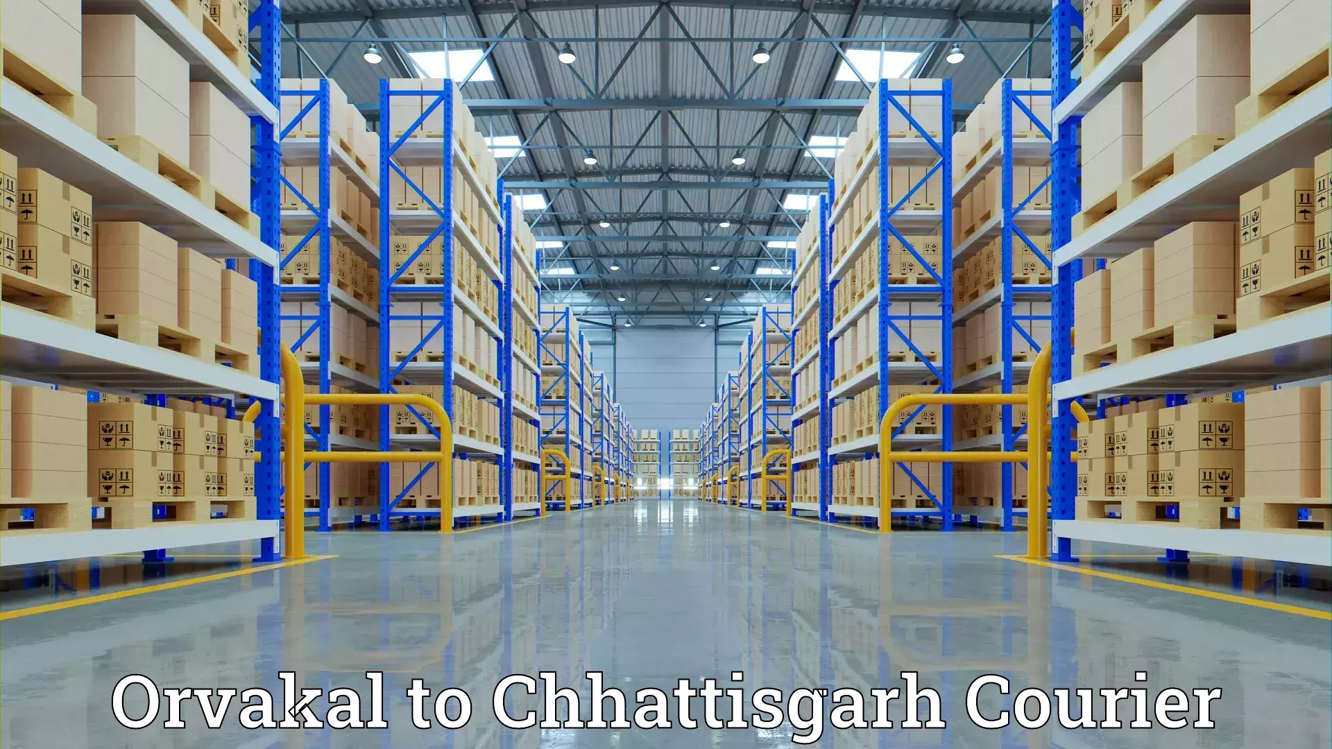 Cost-effective moving solutions Orvakal to Jashpur Nagar