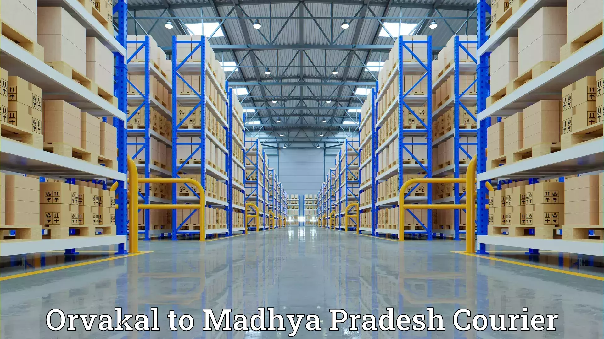 Household goods shipping Orvakal to Madhya Pradesh