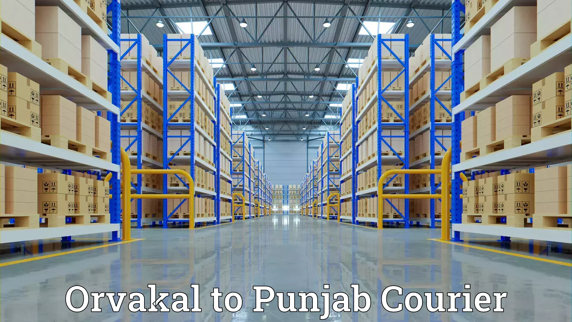 Household goods movers and packers Orvakal to Moga