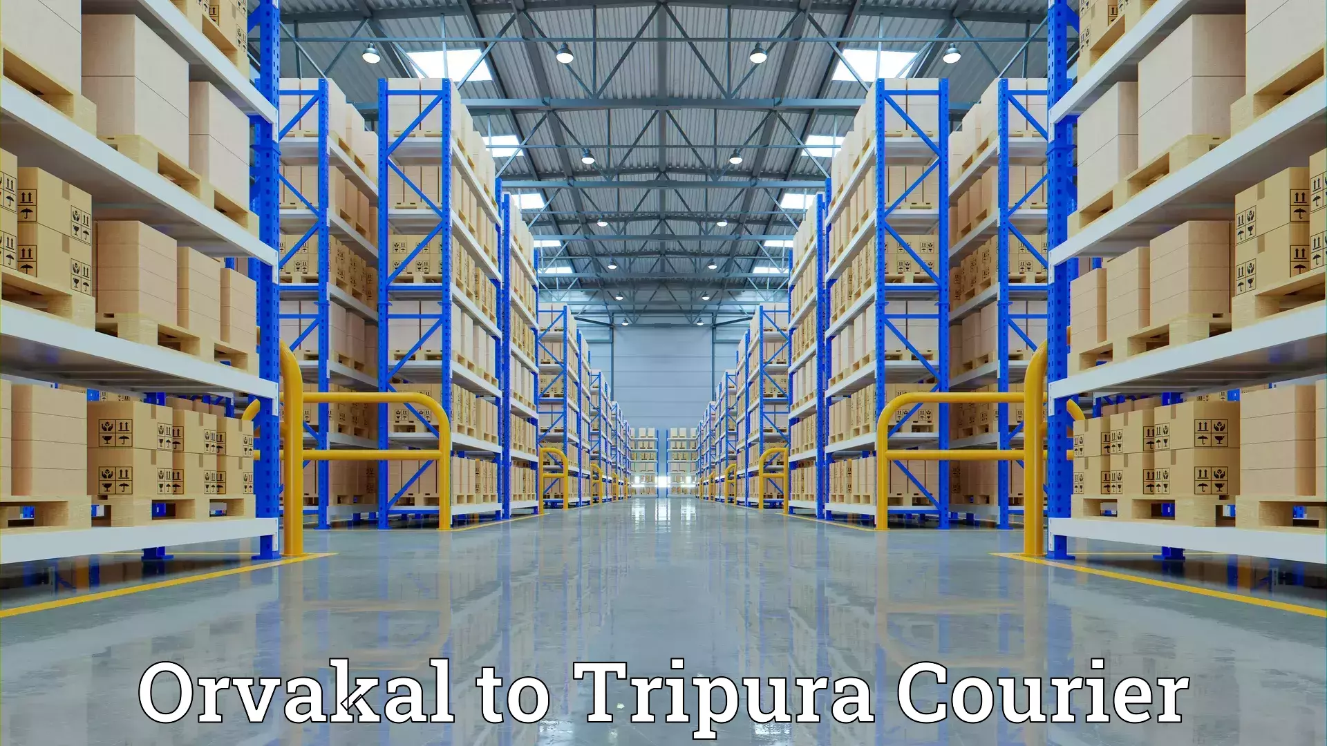 Efficient moving strategies Orvakal to West Tripura