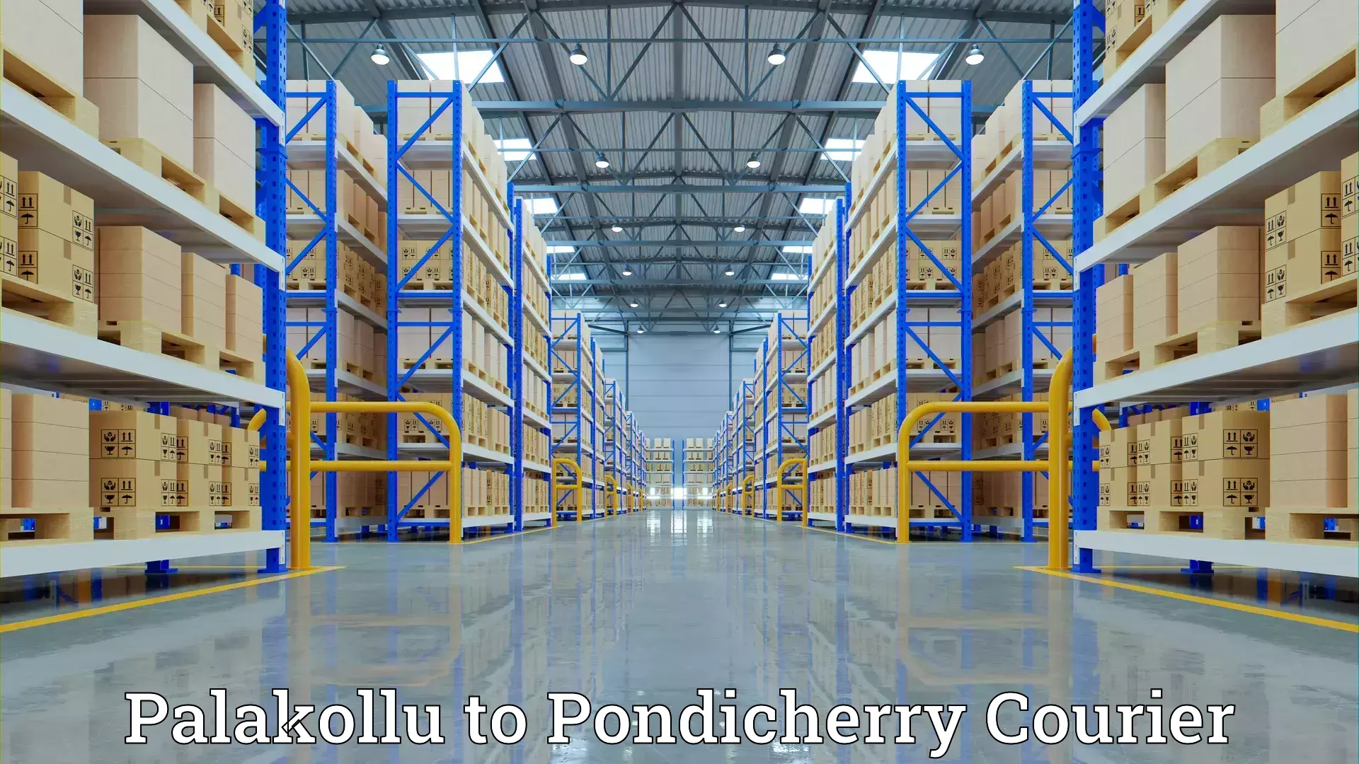 Residential furniture transport Palakollu to Pondicherry University