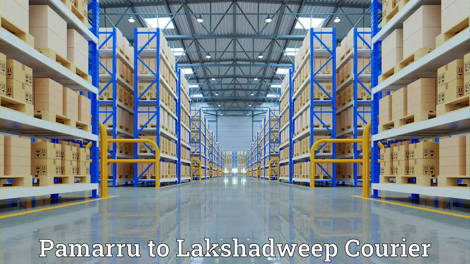 Affordable moving solutions Pamarru to Lakshadweep