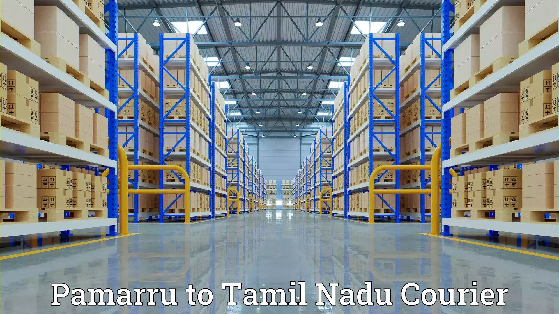 Residential moving experts in Pamarru to Rameswaram