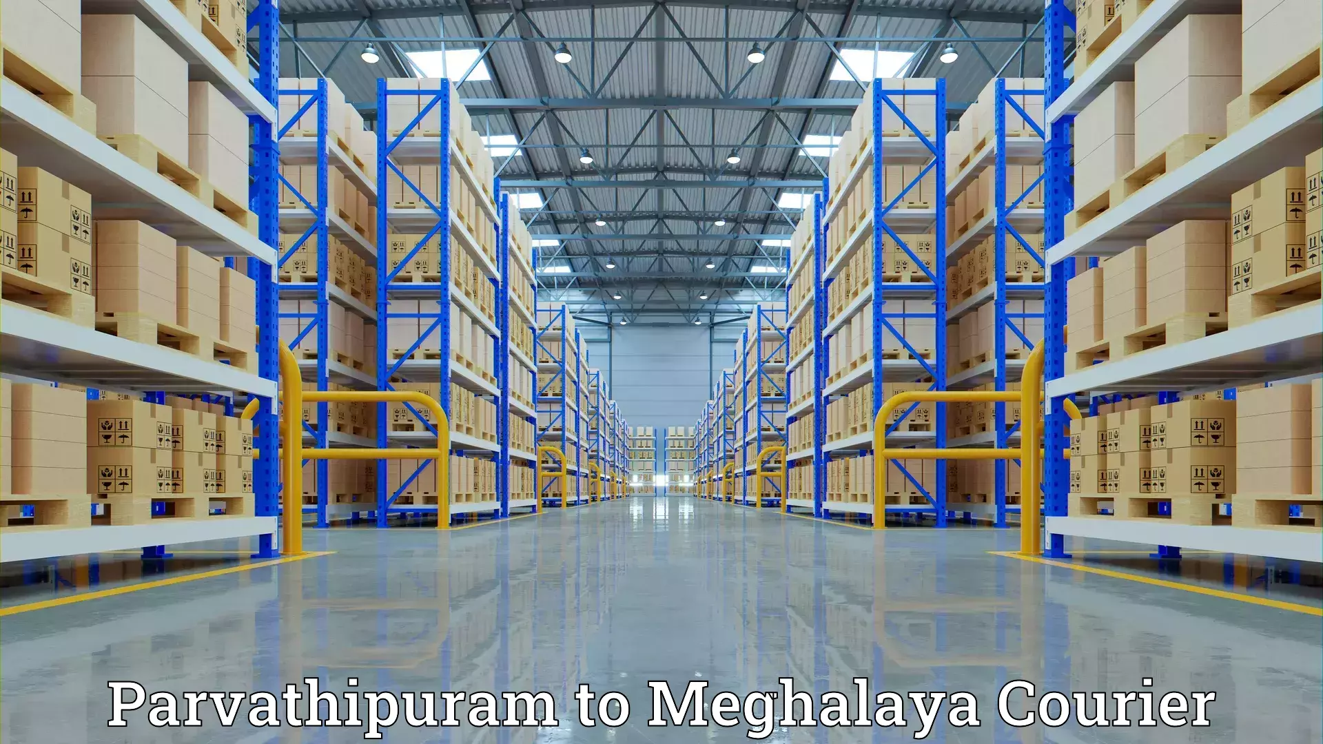 Full-service furniture transport in Parvathipuram to Shillong