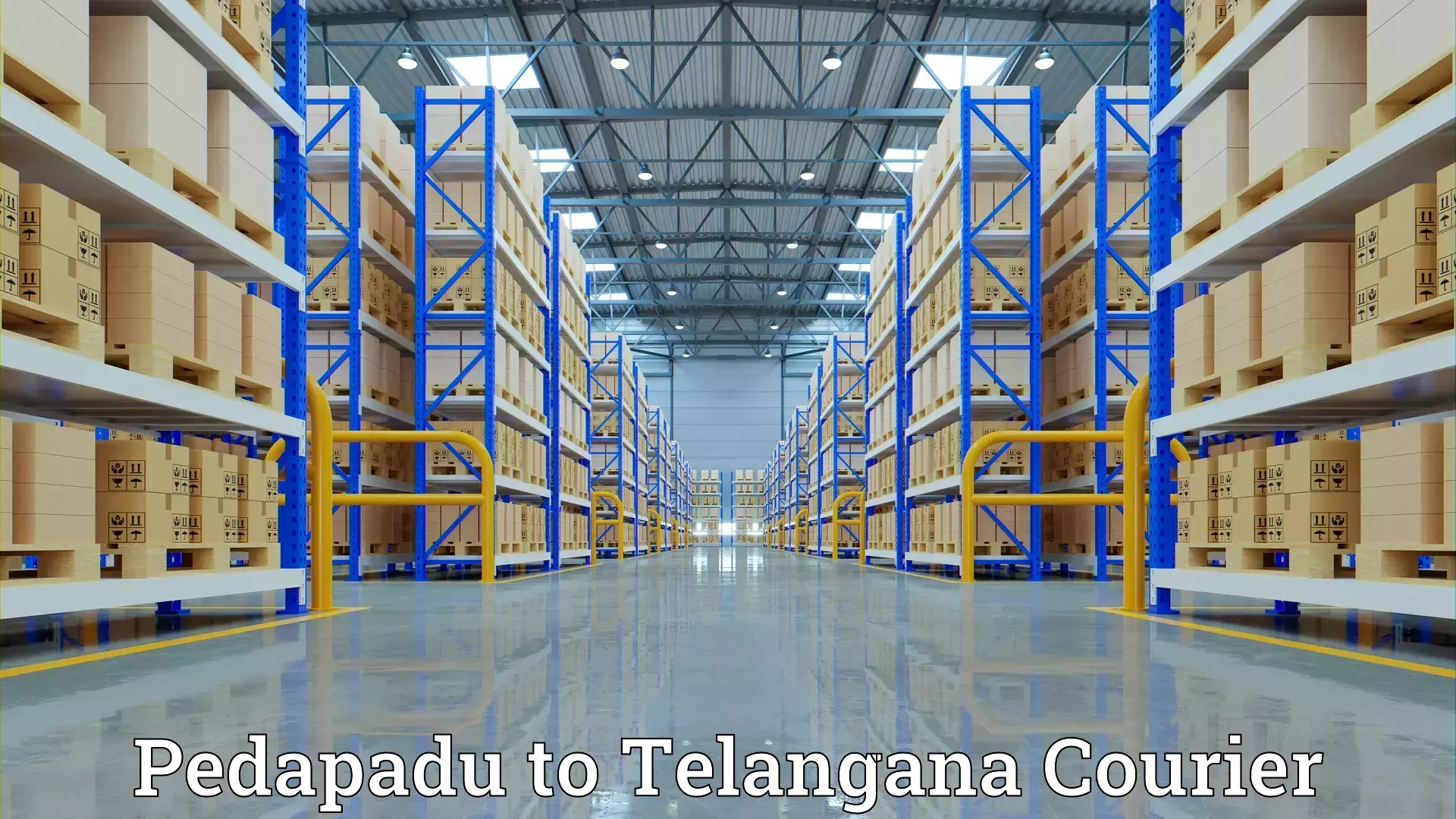 Safe home goods transport Pedapadu to Moinabad