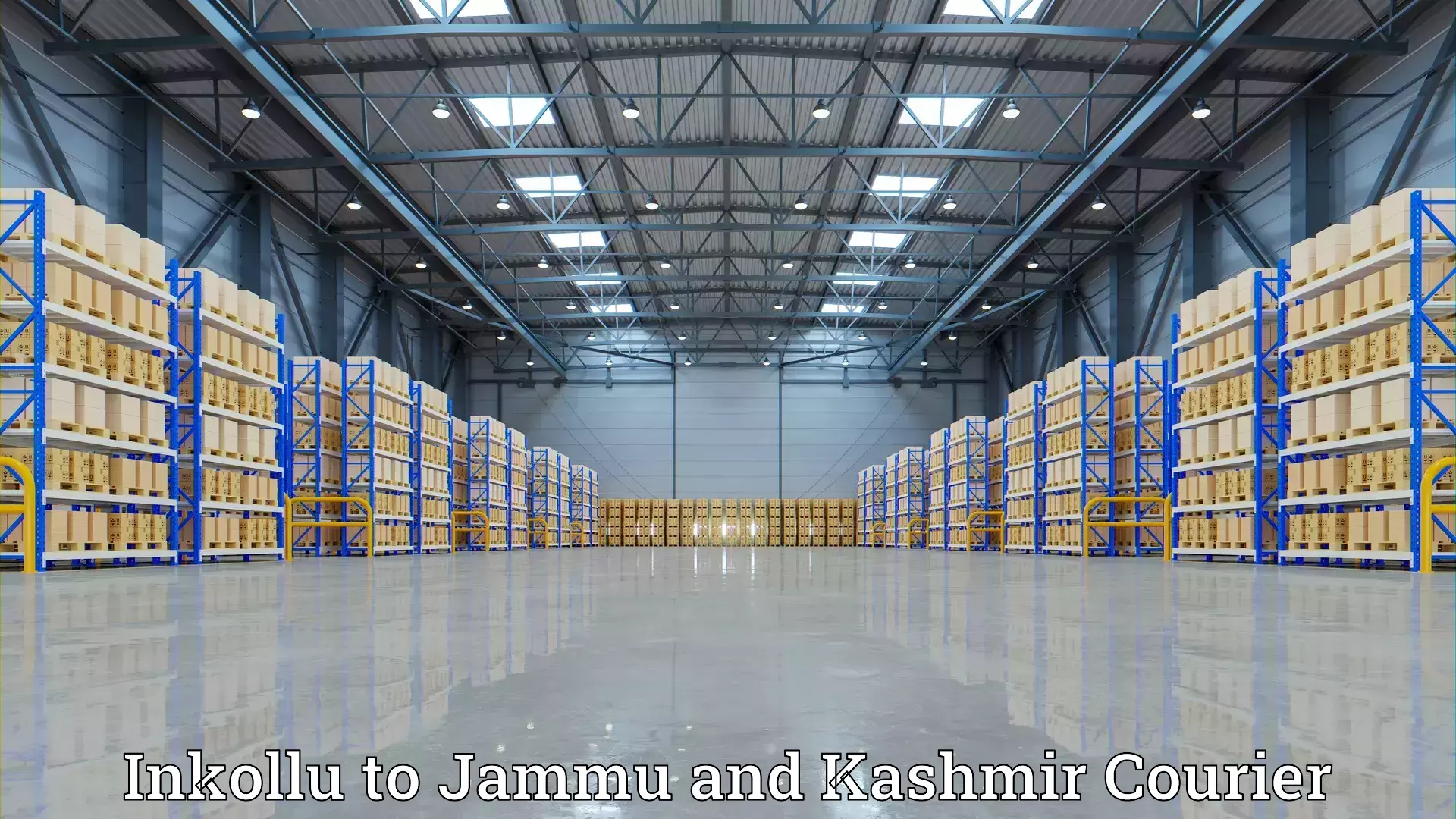 Door-to-door relocation services Inkollu to Jammu and Kashmir