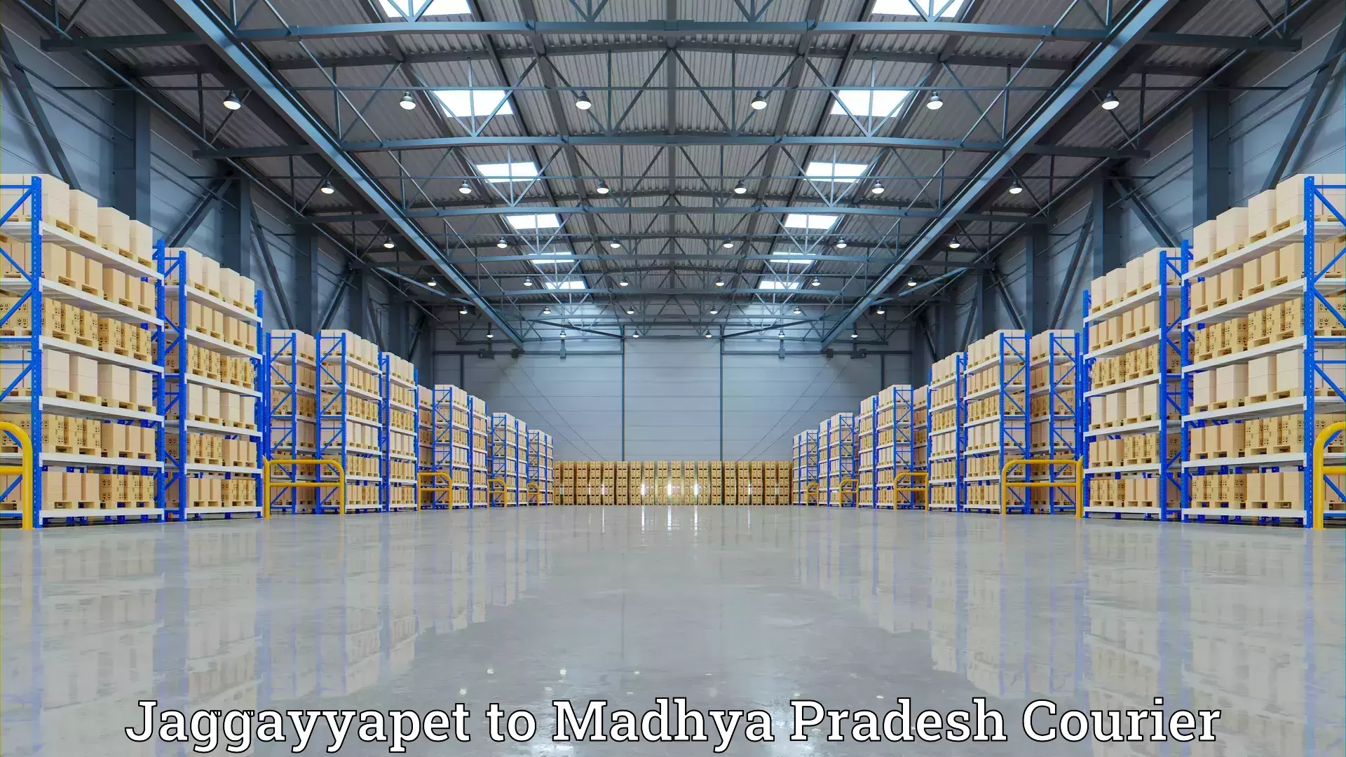 Home relocation solutions Jaggayyapet to Madhya Pradesh