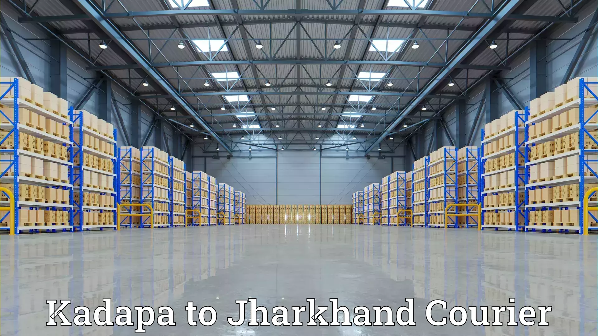 Professional home goods transport in Kadapa to IIT Dhanbad