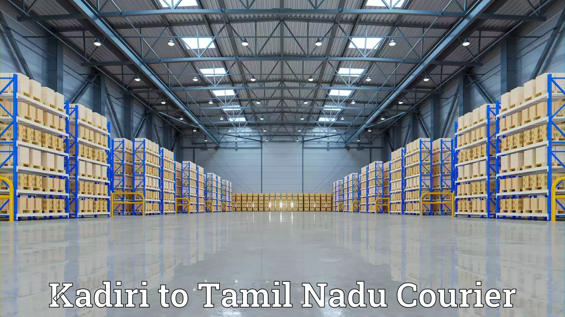 Professional relocation services in Kadiri to Tiruchirappalli