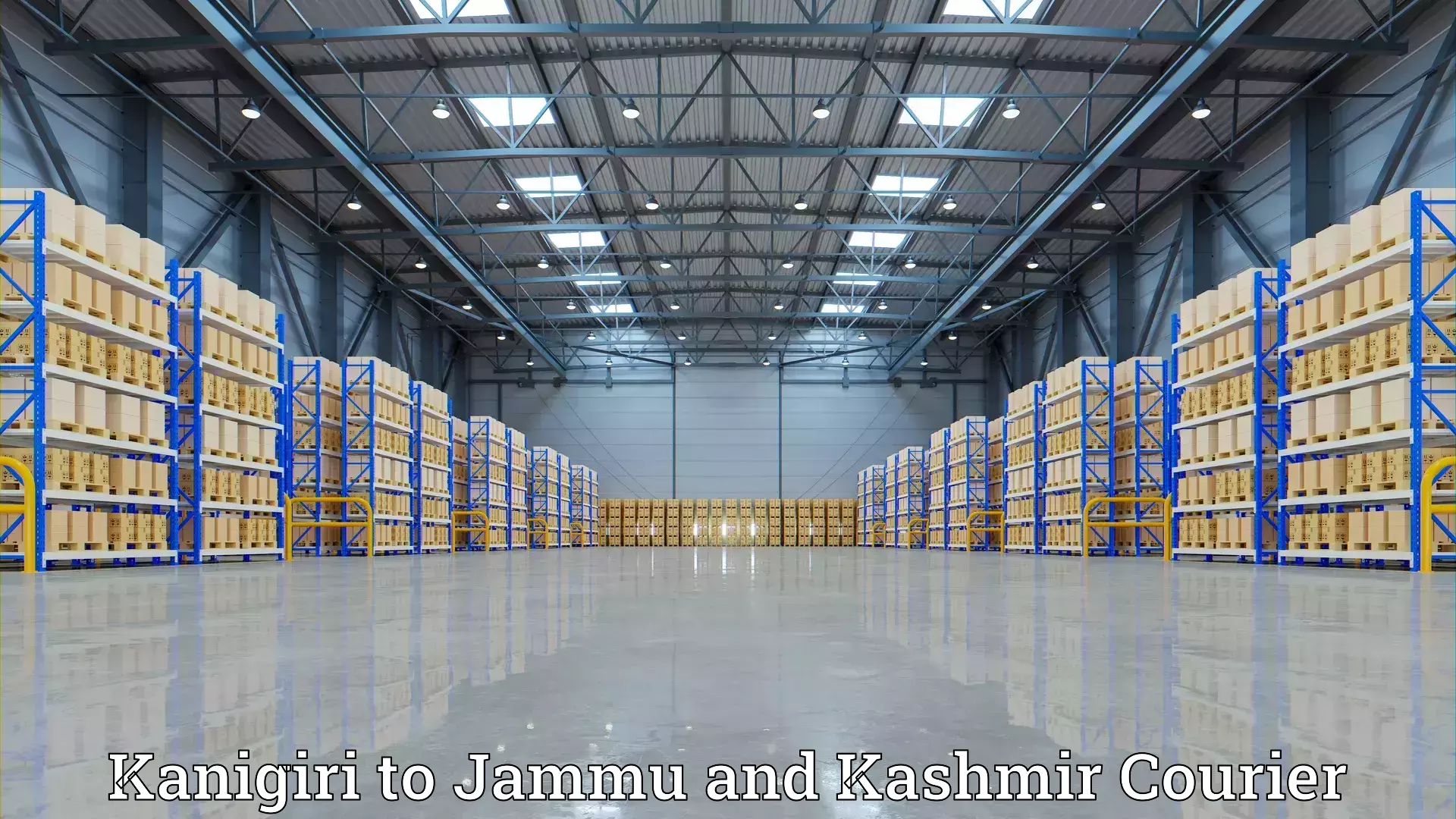 Efficient moving services Kanigiri to Jammu and Kashmir