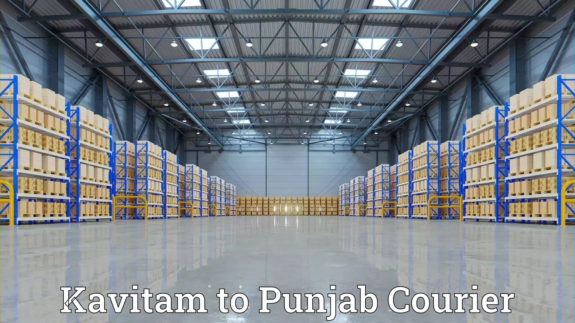 Household goods shipping Kavitam to Patiala