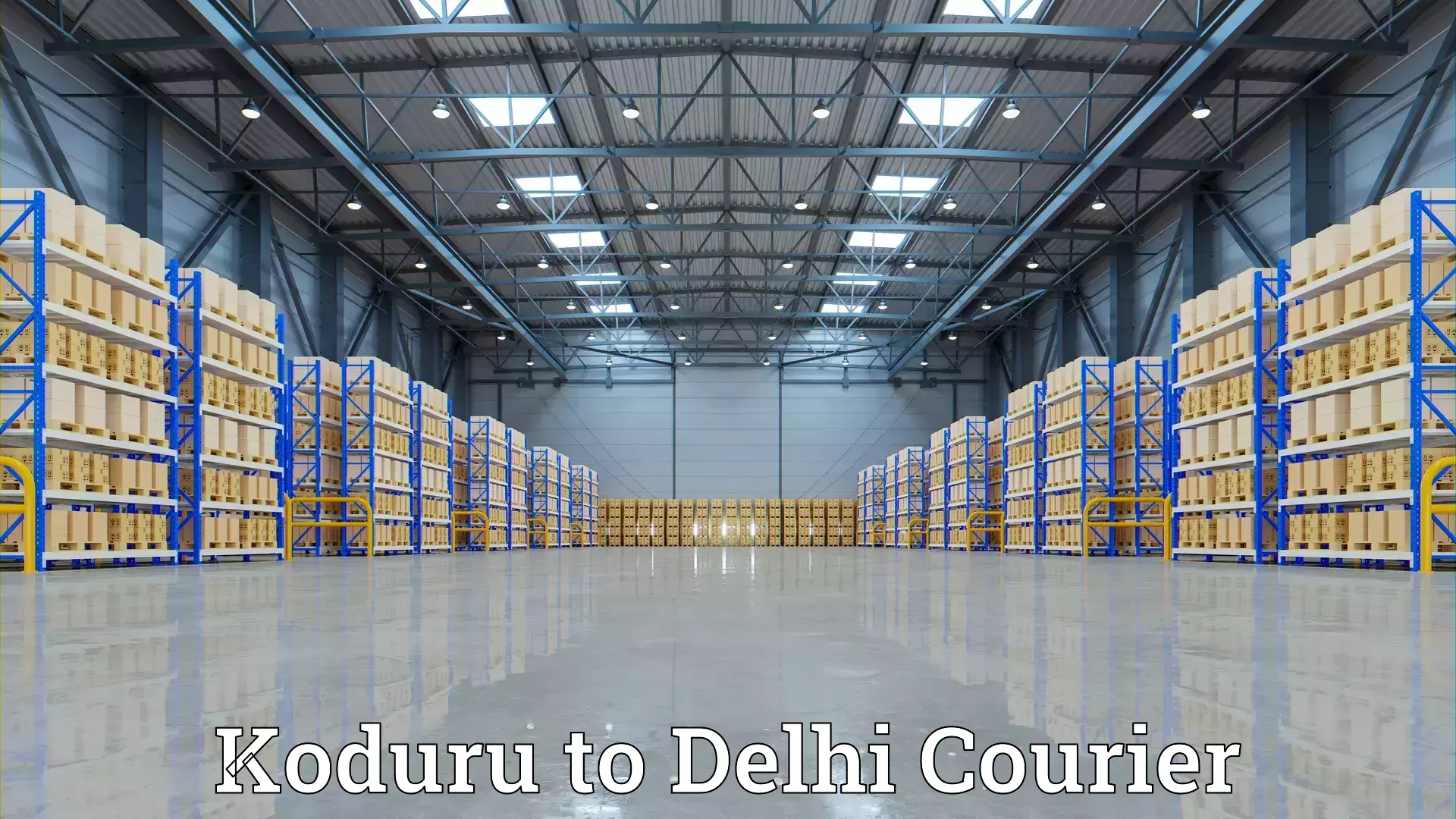 Custom relocation solutions Koduru to Sansad Marg