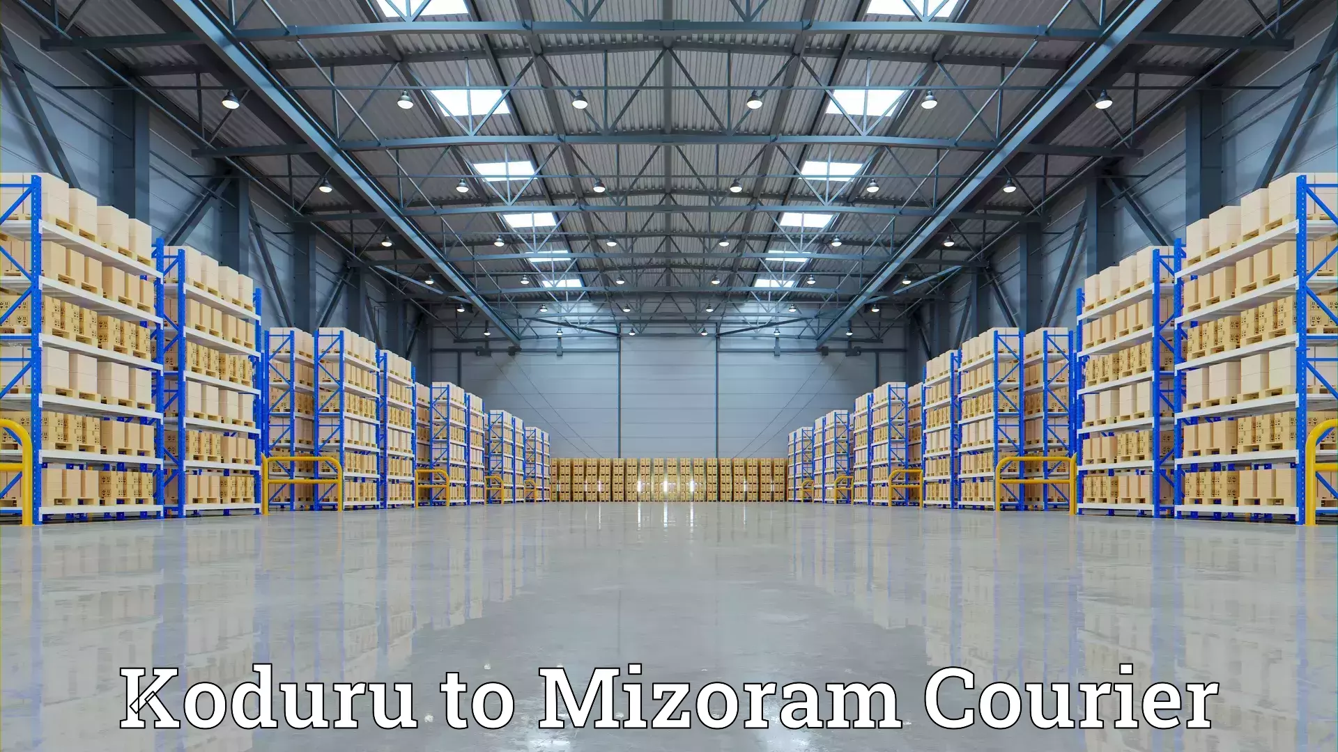 Efficient furniture movers Koduru to Mizoram