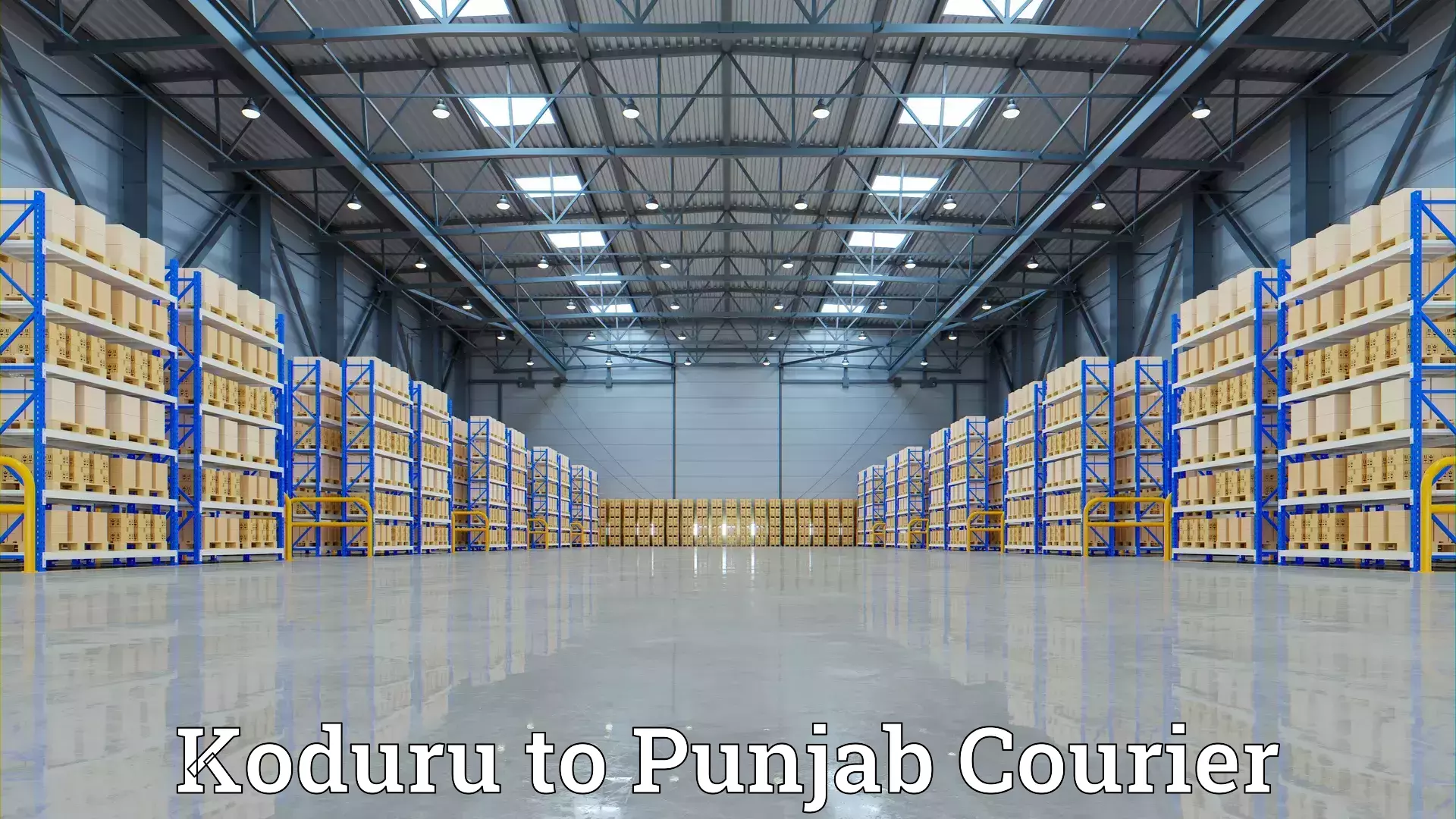 Home shifting experts Koduru to Punjab