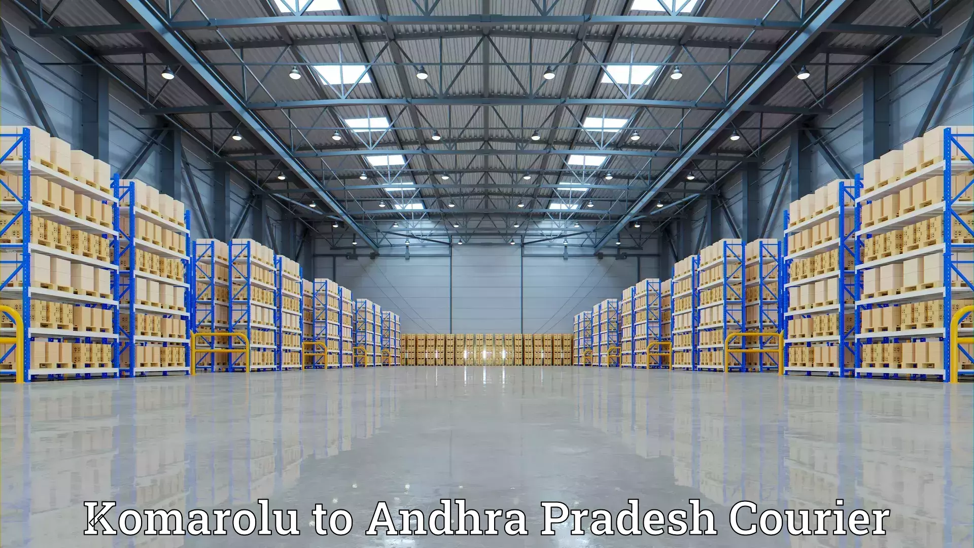 Professional moving strategies Komarolu to Vinukonda