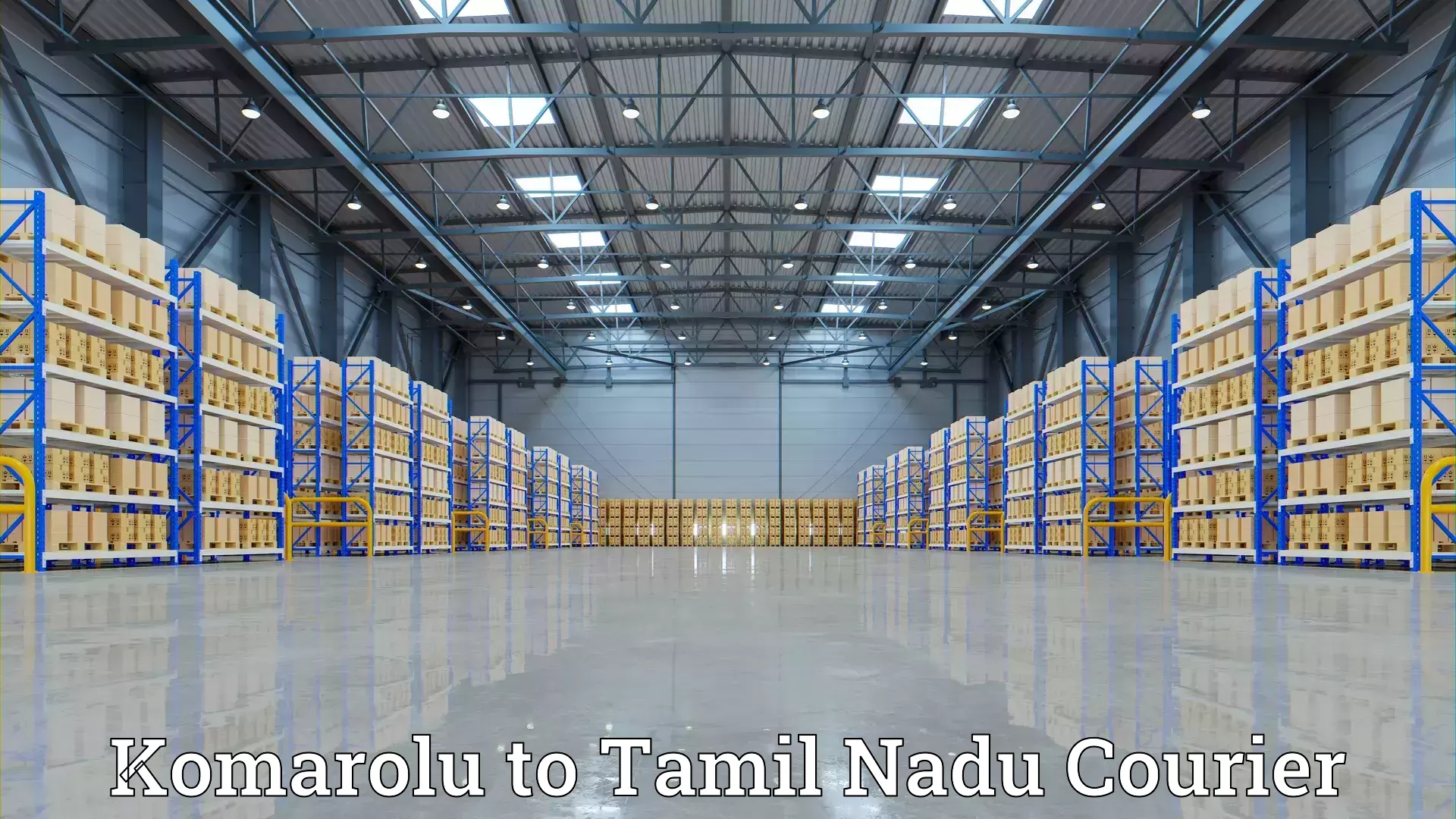 Tailored furniture transport in Komarolu to Rathinasabapathy Puram