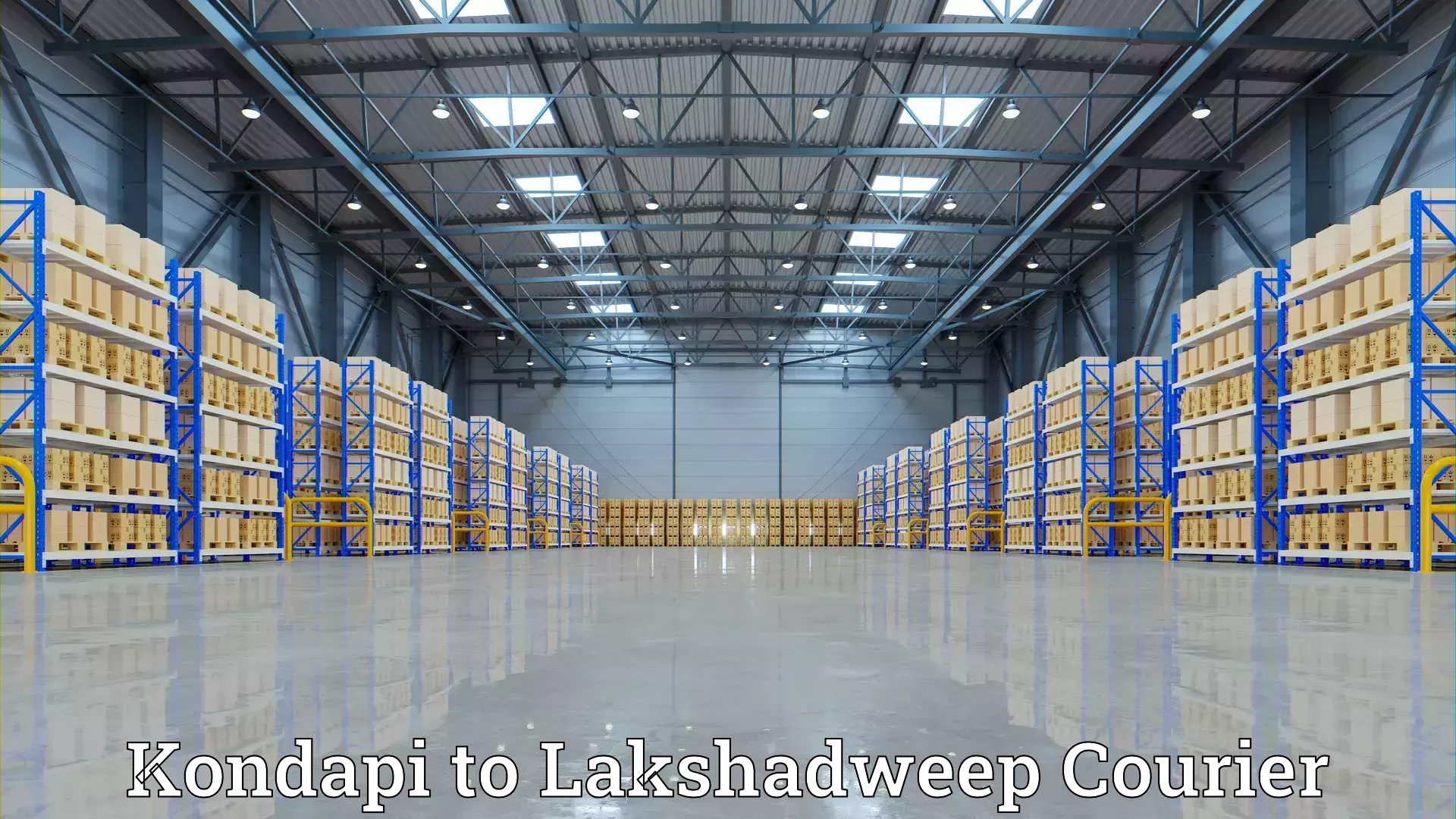 Expert moving solutions in Kondapi to Lakshadweep