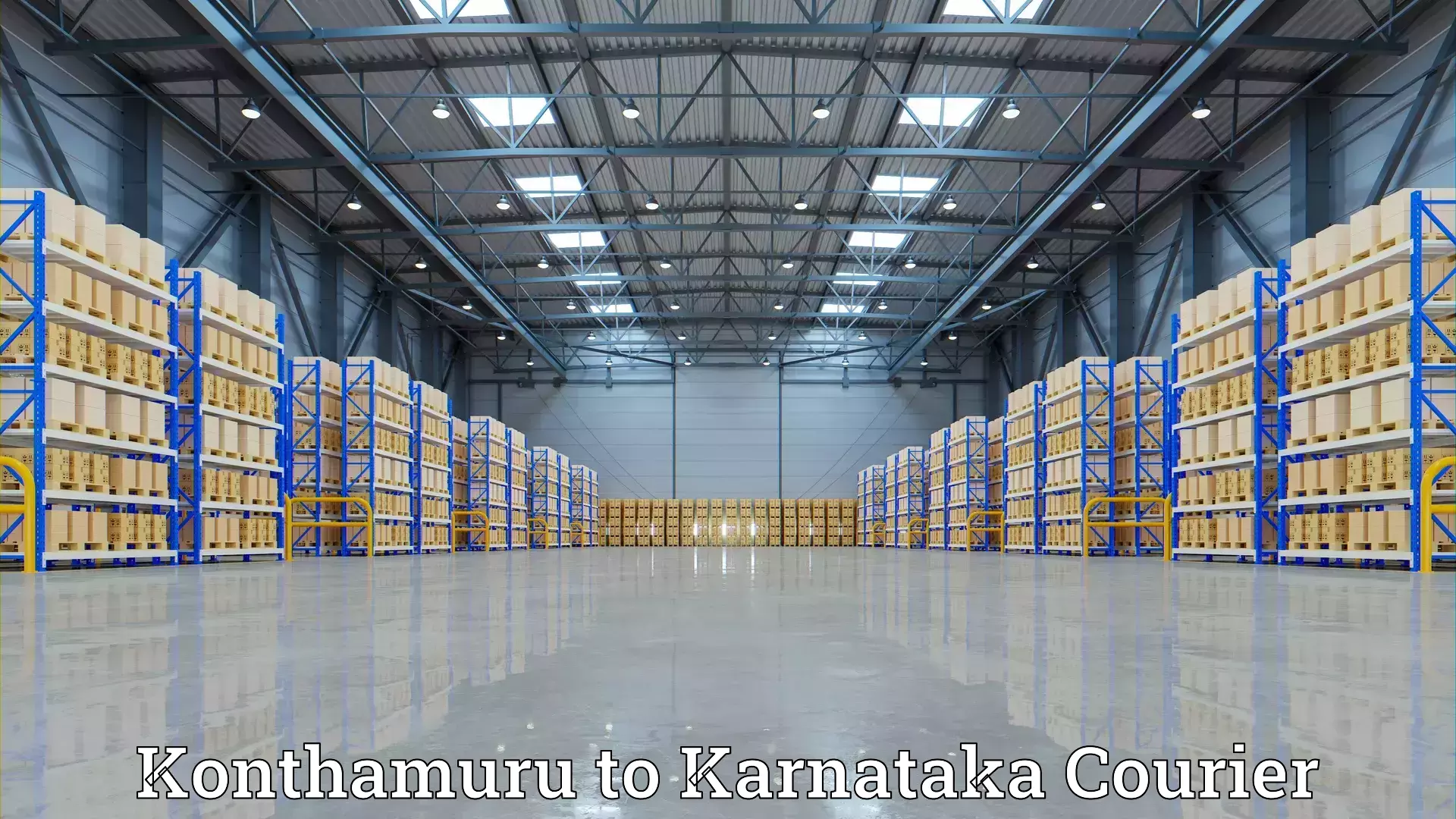 Hassle-free relocation Konthamuru to Honnavar