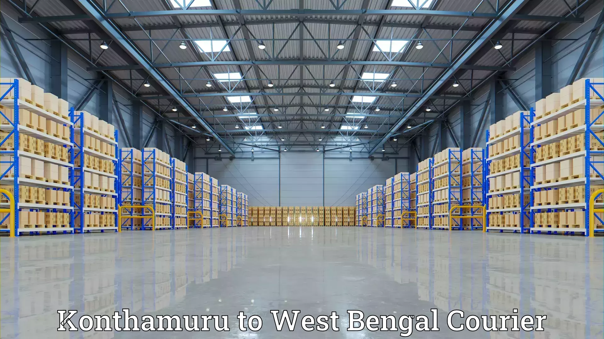 Tailored relocation services Konthamuru to Uttar Dinajpur