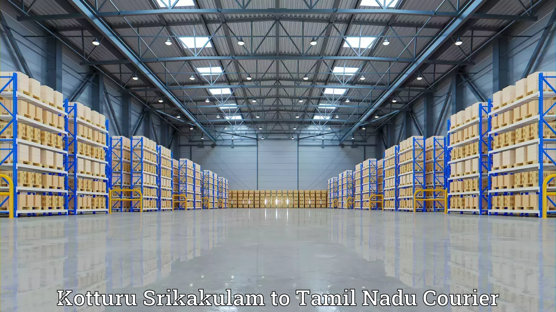 Dependable furniture transport Kotturu Srikakulam to Ottapidaram