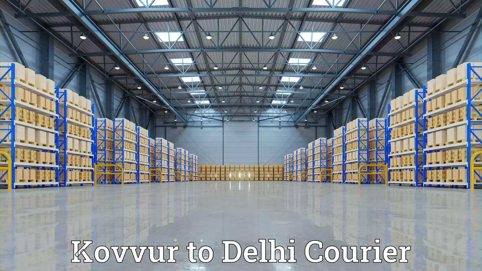 Tailored moving services Kovvur to Jamia Hamdard New Delhi