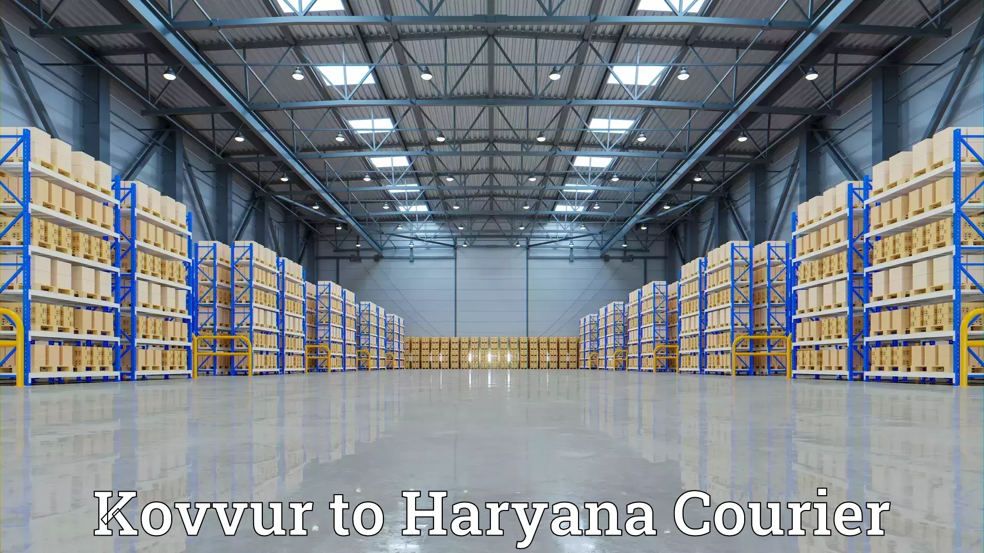 Moving and storage services in Kovvur to NCR Haryana