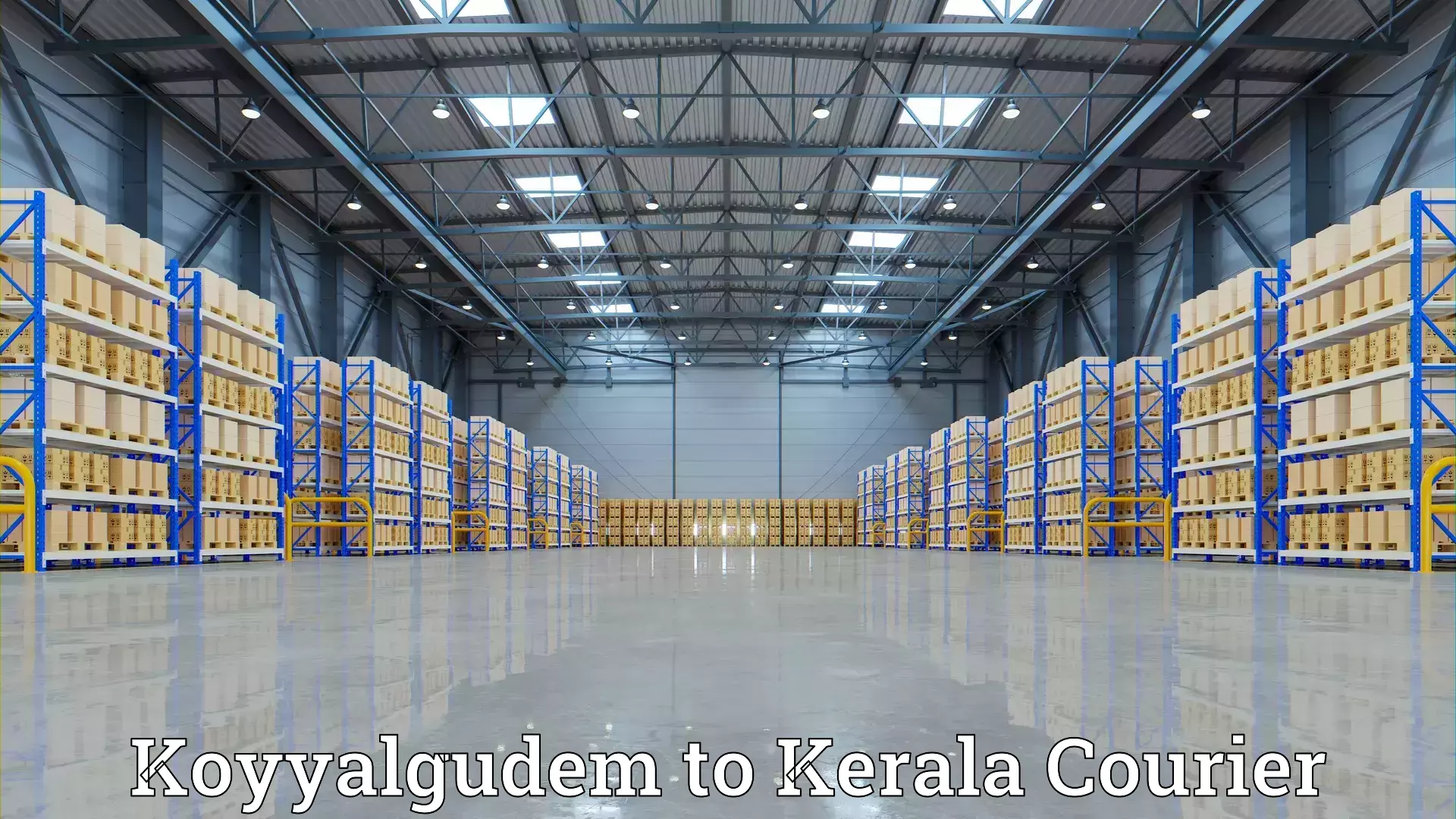 Quality furniture relocation in Koyyalgudem to Trivandrum