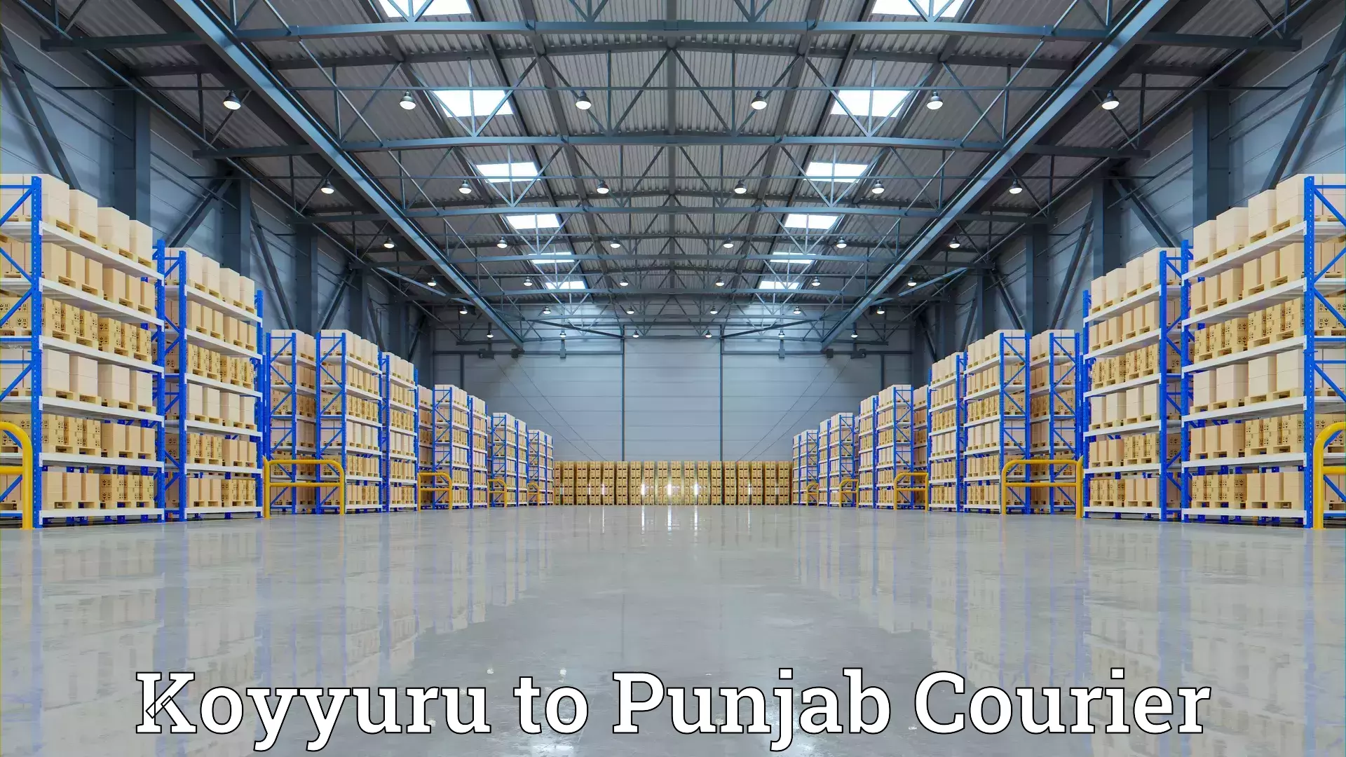 Tailored relocation services Koyyuru to Bagha Purana