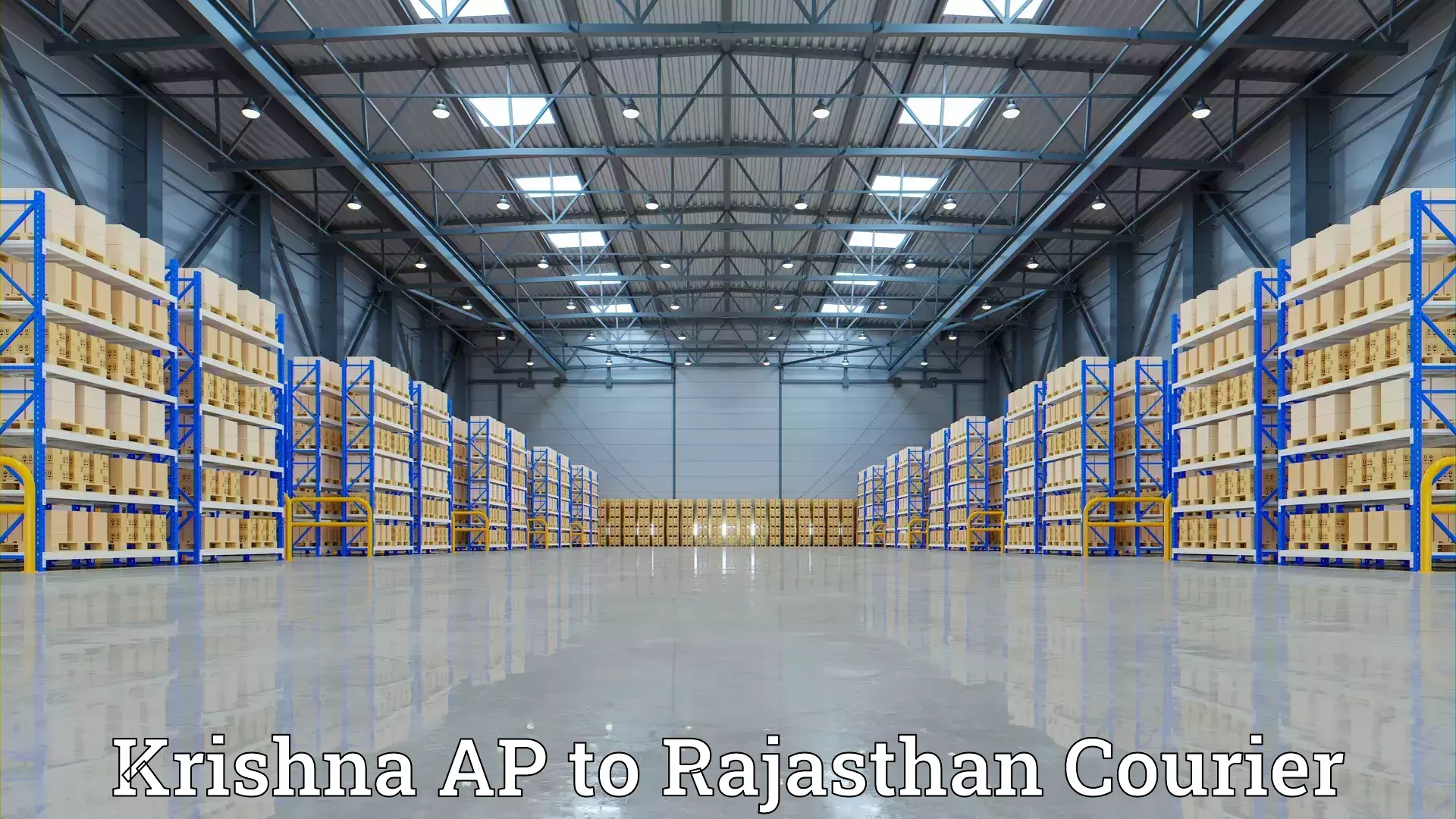 Household logistics services Krishna AP to Srimadhopur