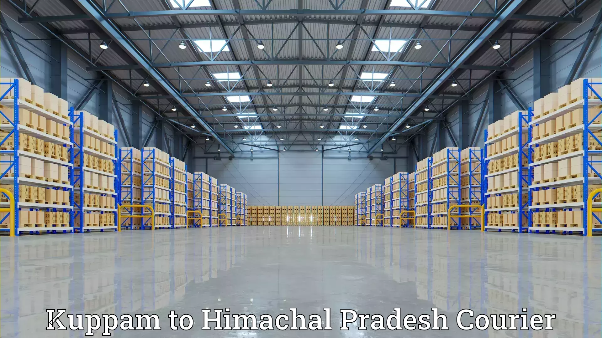 Home moving solutions Kuppam to Himachal Pradesh