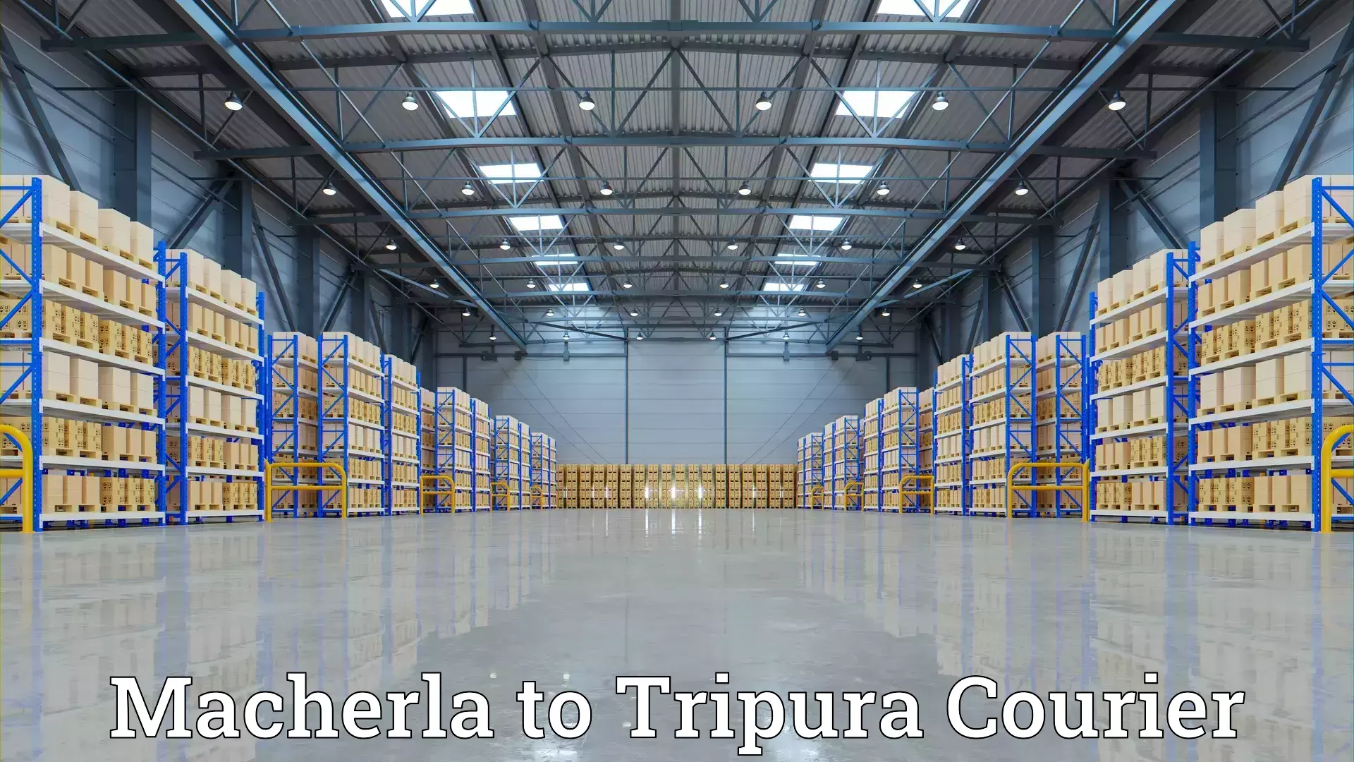 Reliable moving assistance in Macherla to Udaipur Tripura