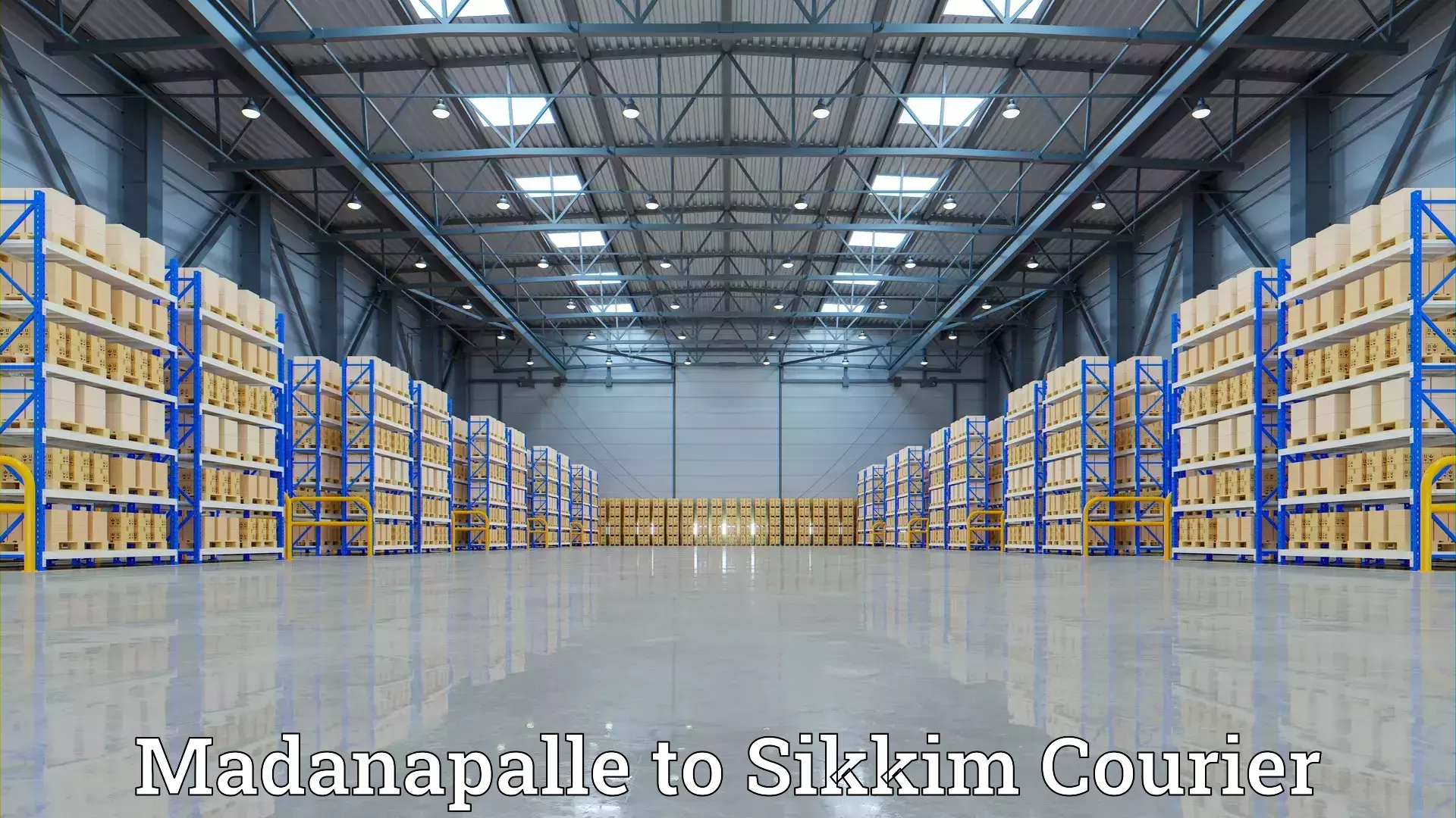 Moving and packing experts Madanapalle to Sikkim