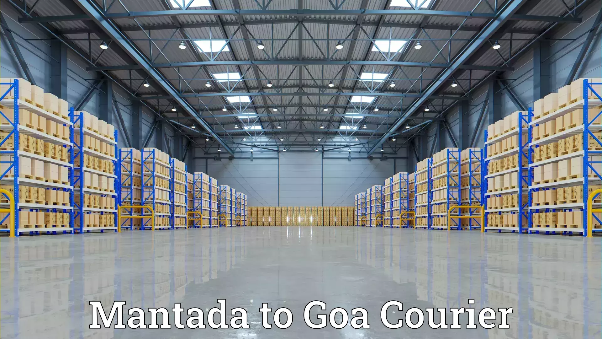 Home moving and storage Mantada to Goa