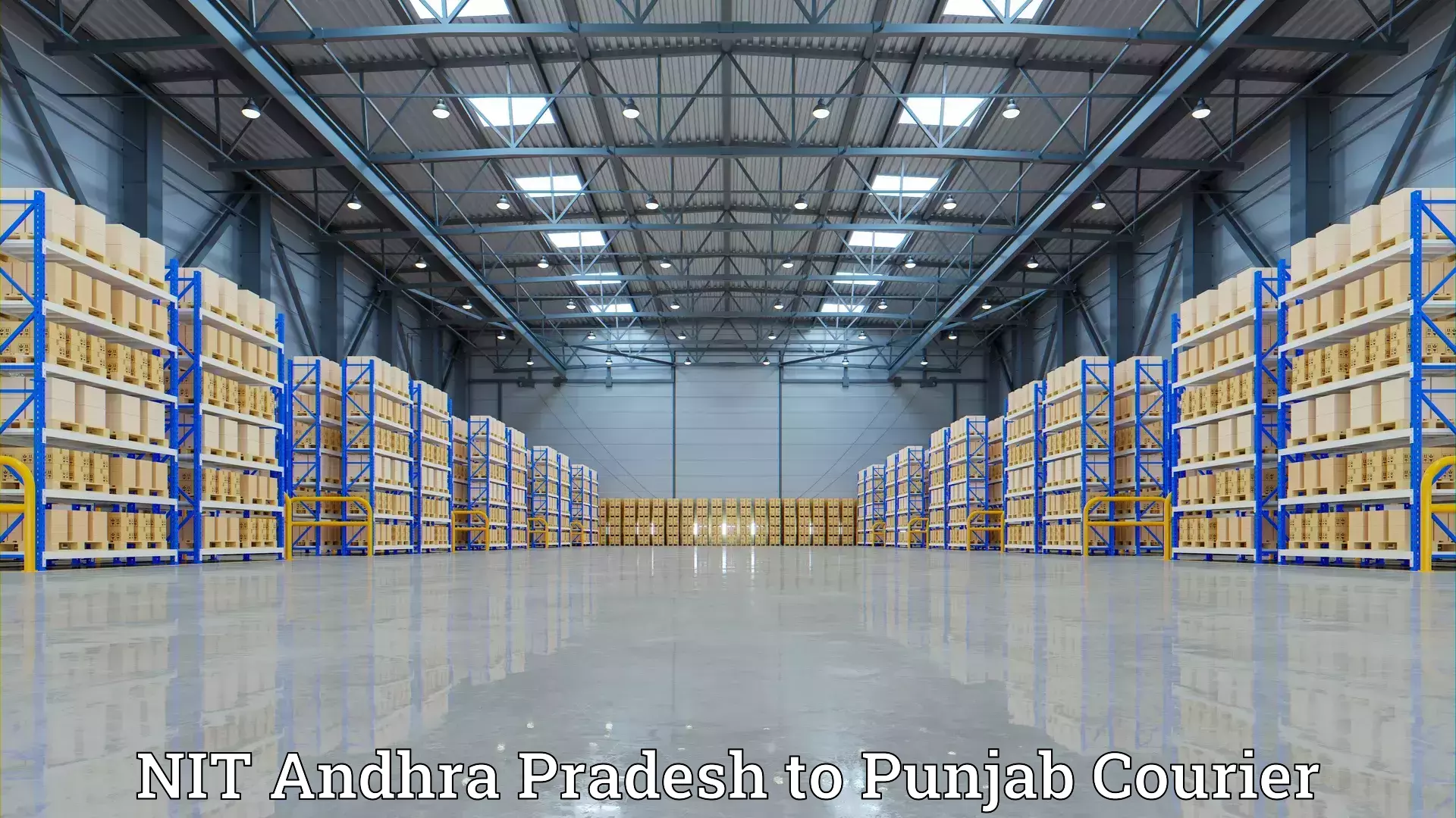 Home goods moving company NIT Andhra Pradesh to Anandpur Sahib