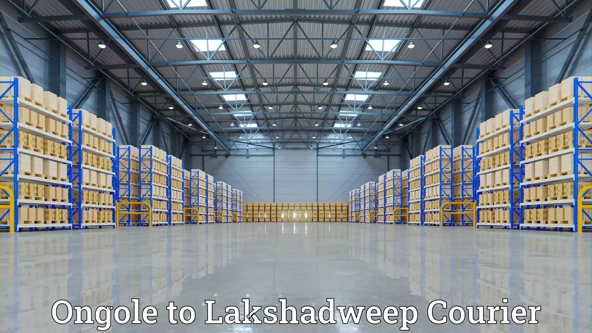 Reliable moving assistance Ongole to Lakshadweep