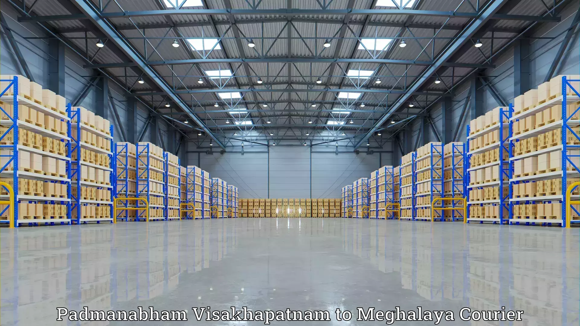 Quality moving and storage Padmanabham Visakhapatnam to Shillong