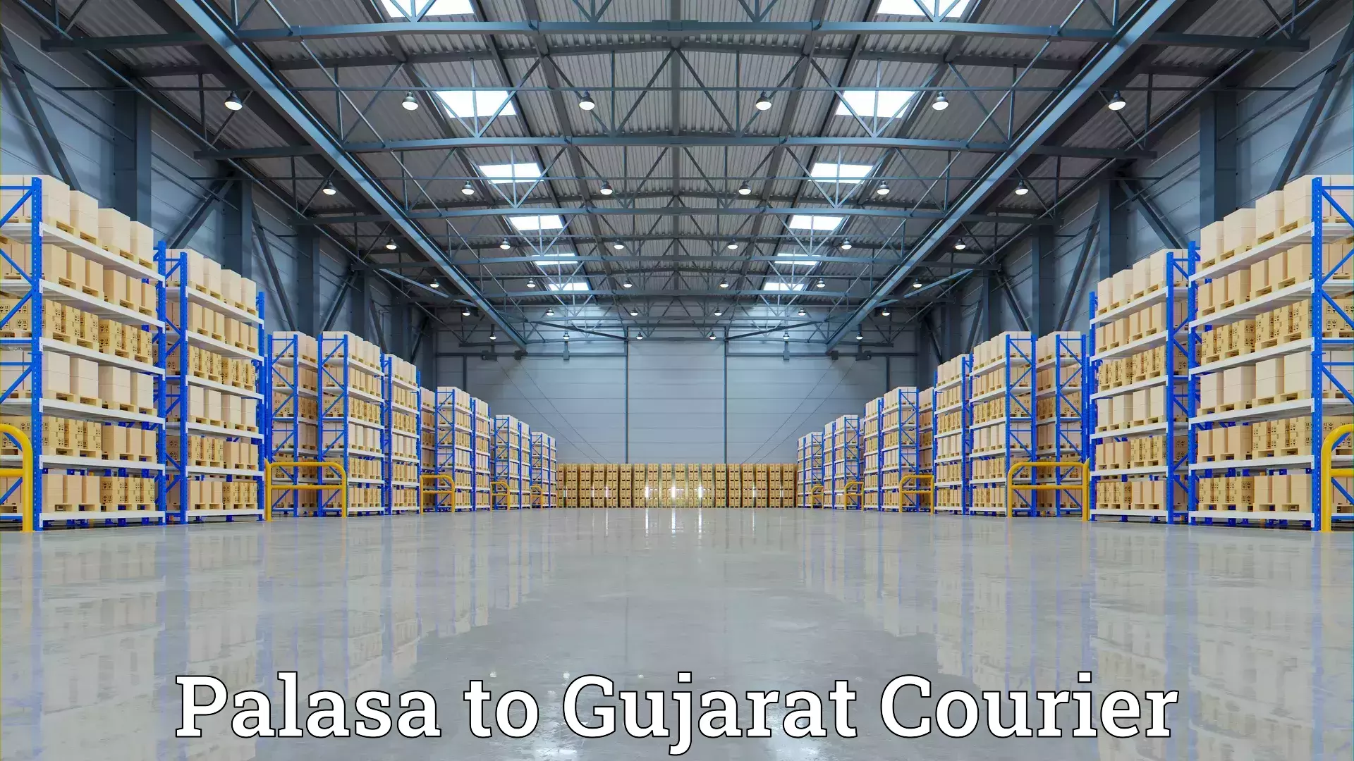 Home goods transportation Palasa to Gujarat