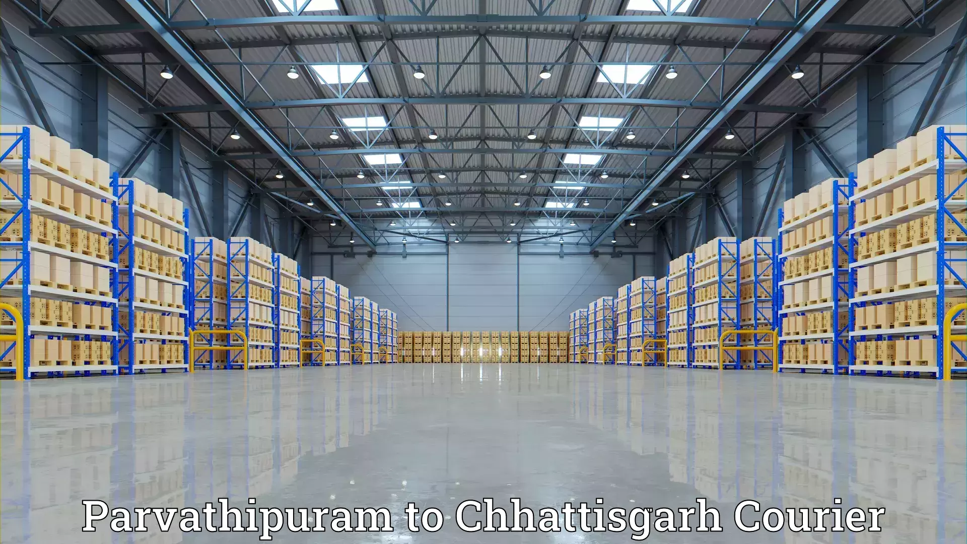 Household goods transport service Parvathipuram to Patna Chhattisgarh