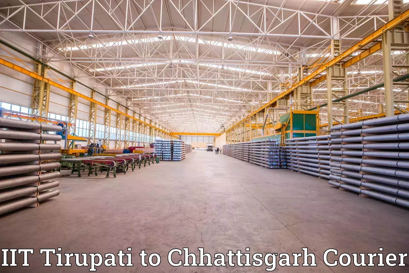 Comprehensive moving assistance IIT Tirupati to Patna Chhattisgarh