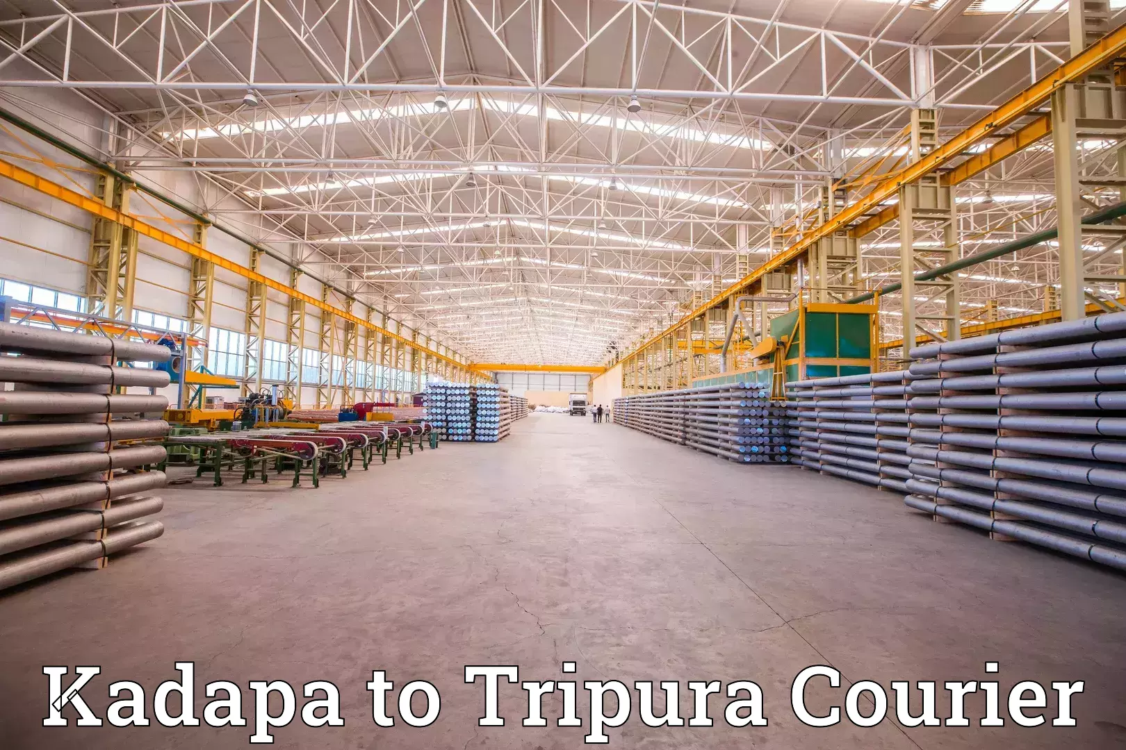 Quality furniture movers Kadapa to Tripura