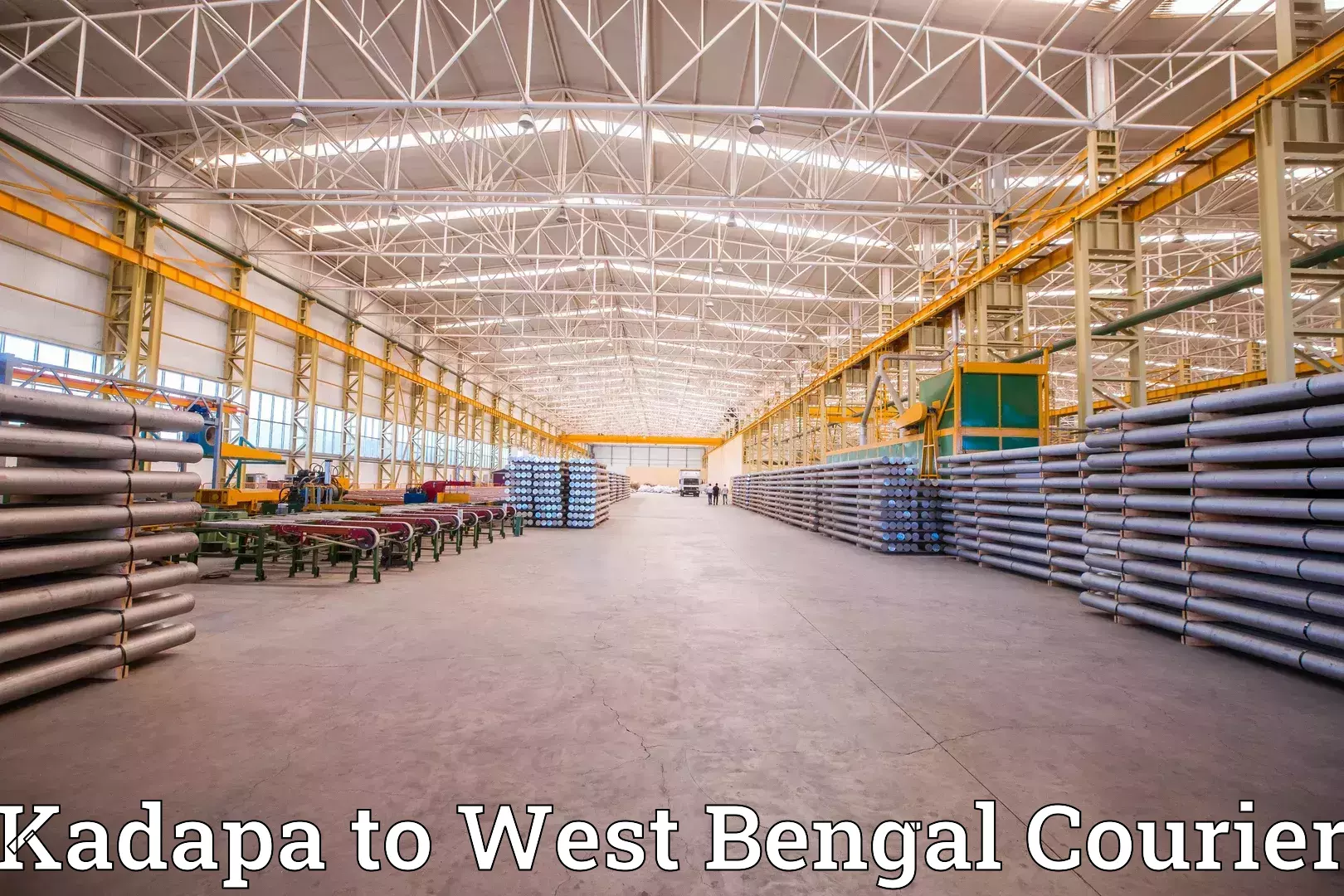 Advanced moving solutions Kadapa to West Bengal