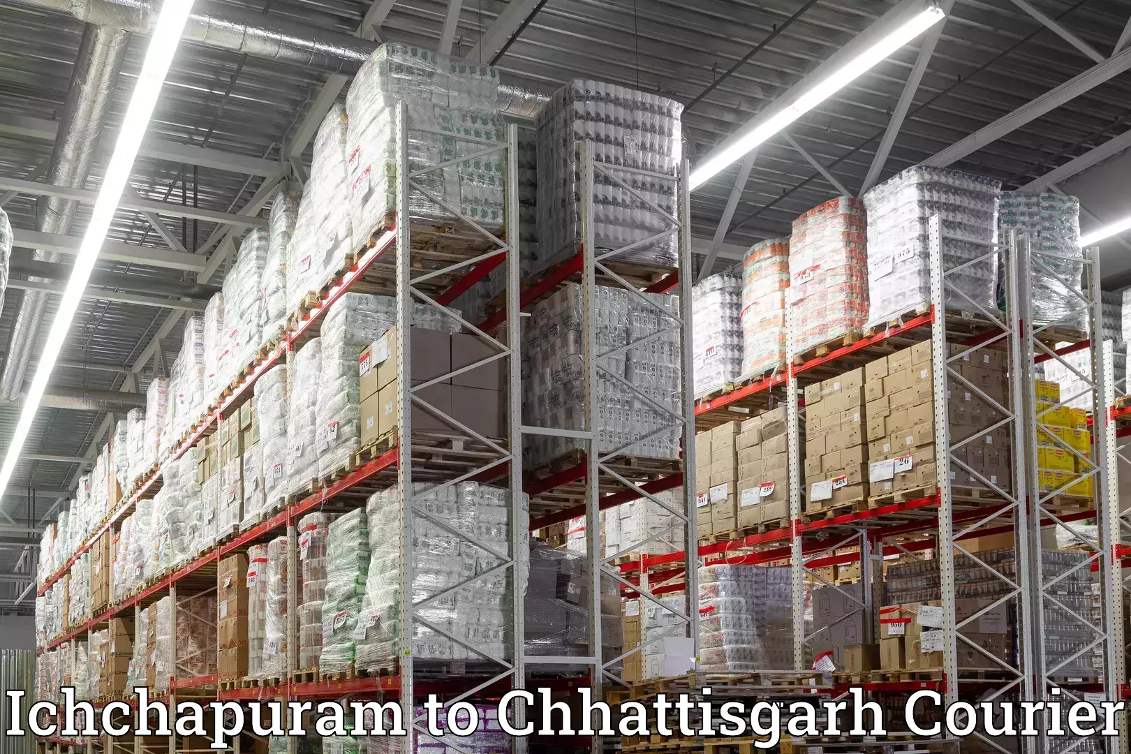 Hassle-free relocation Ichchapuram to Korba