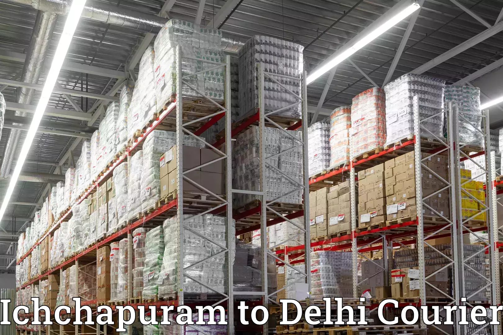 Skilled furniture movers Ichchapuram to East Delhi