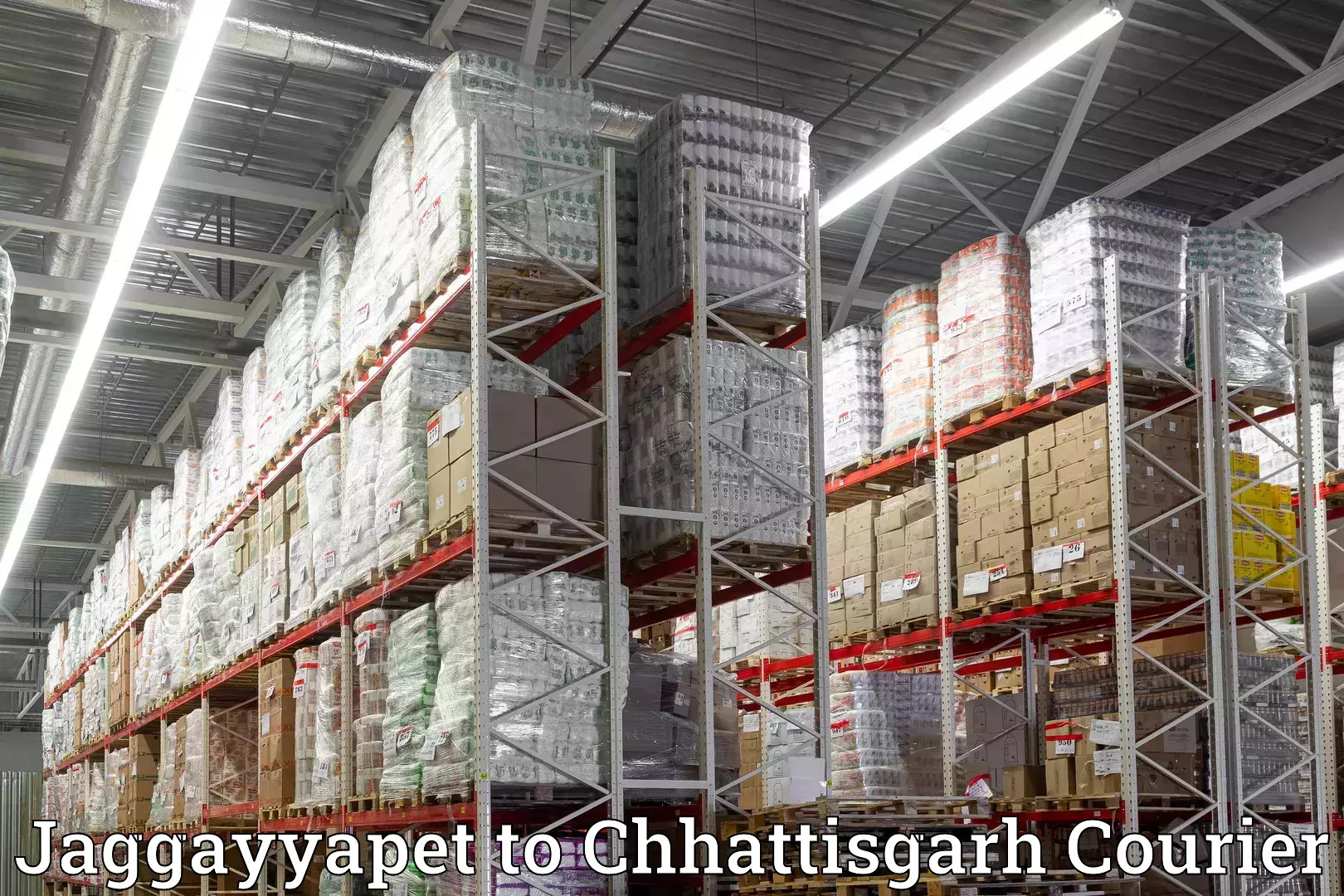 Furniture relocation services Jaggayyapet to Chhattisgarh