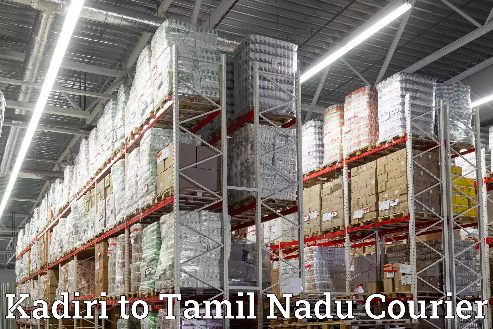 Hassle-free relocation Kadiri to Marthandam