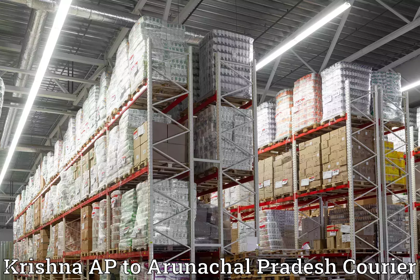 Household logistics services Krishna AP to Roing