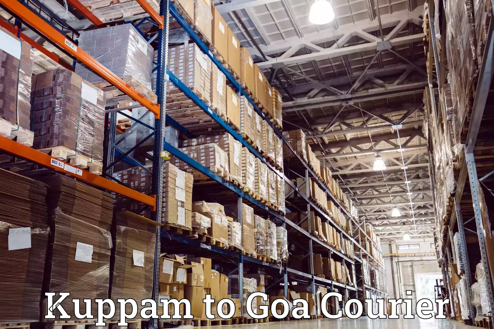 Household goods shipping Kuppam to Margao